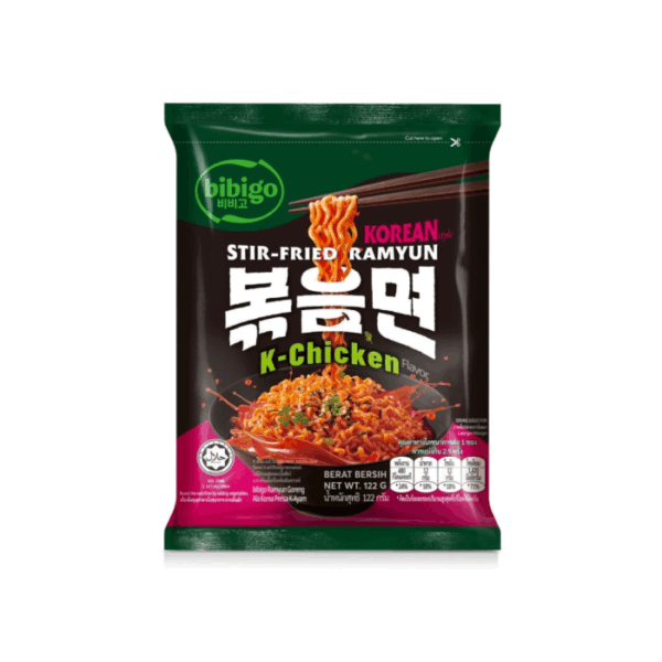 BIBIGO STIR - FRIED RAMYUN K CHICKEN 122GR