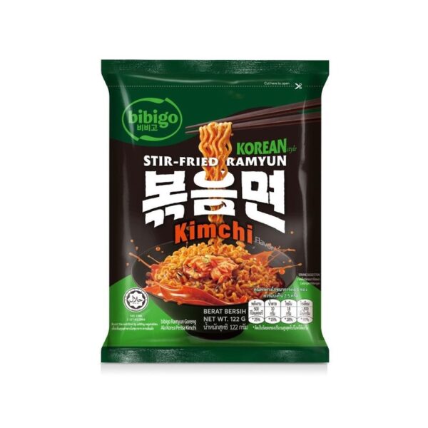 BIBIGO STIR - FRIED RAMYUN KIMCHI 122GR